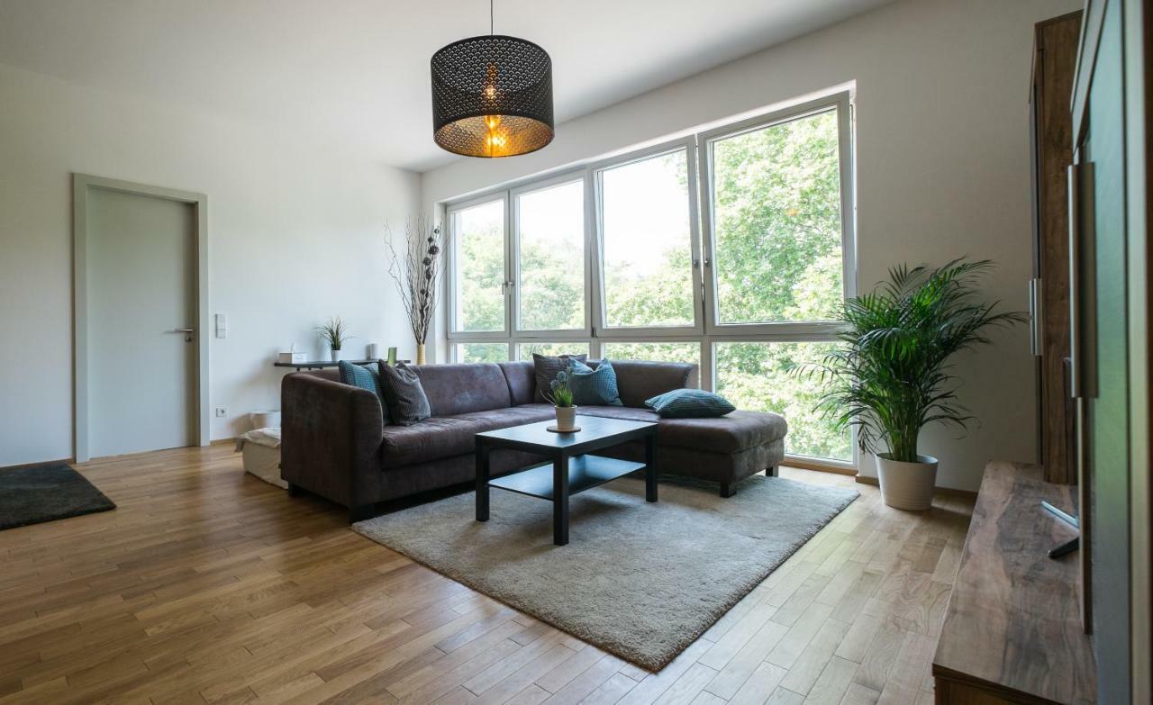 City Apartment Am Stadthafen Leipzig Exterior foto