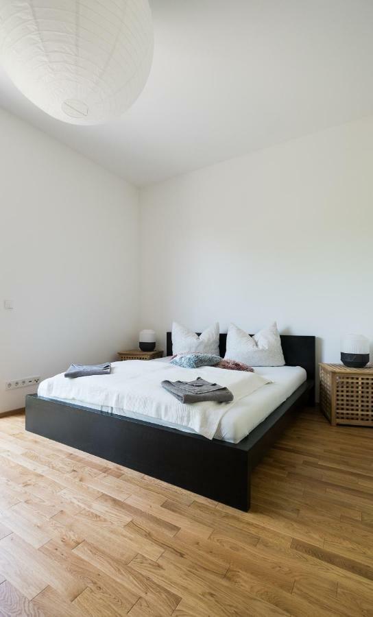 City Apartment Am Stadthafen Leipzig Exterior foto
